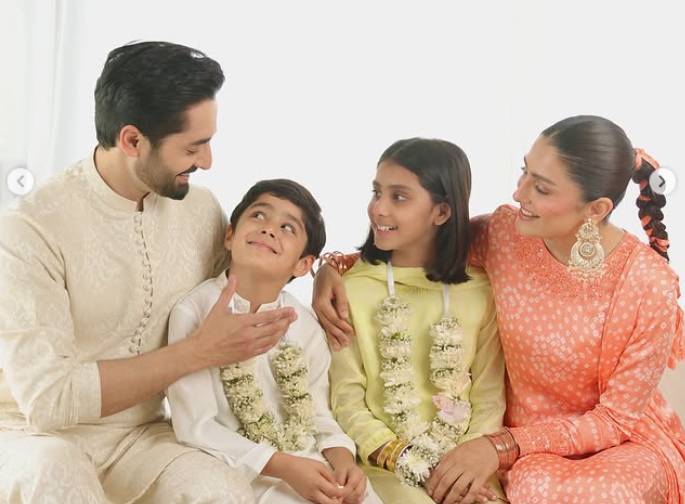 Ayeza Khan and Danish Taimoor celebrate daughter’s first roza