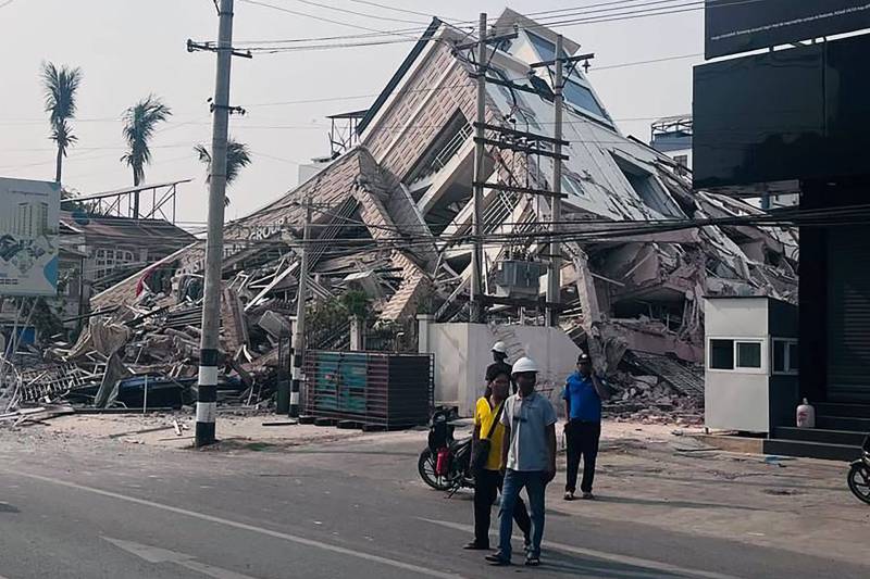 Myanmar-Thai quake toll tops 1,000 as rescuers dig for survivors 