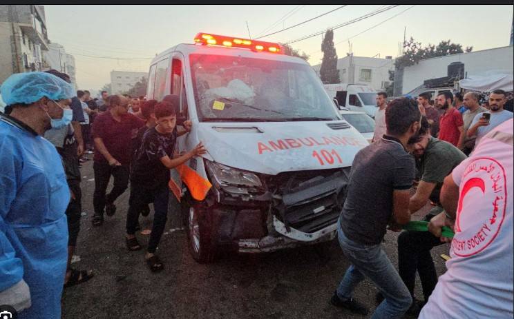 Israeli military admits to shooting at ambulances in Gaza