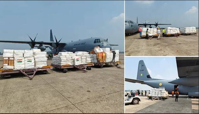 Global aid effort begins for Myanmar quake relief