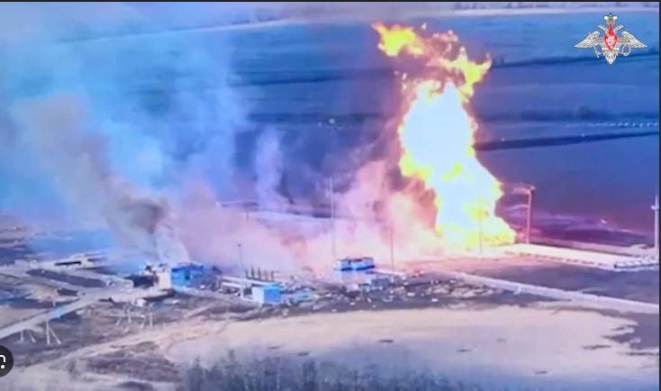 Russia accuses Ukraine of firing on energy sites