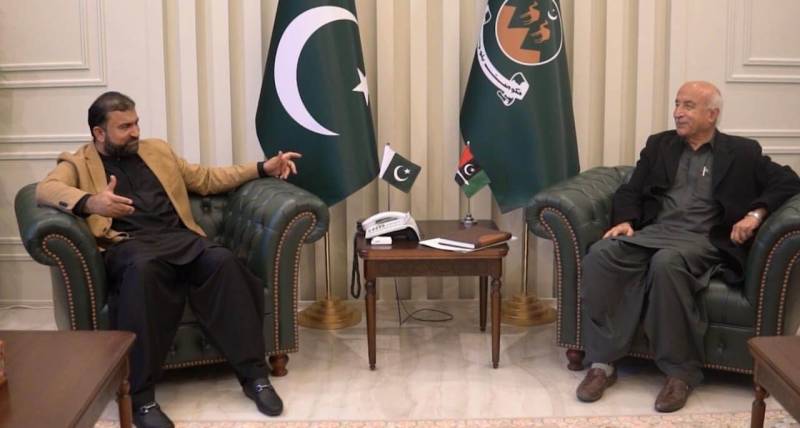 Balochistan CM Sarfaraz Bugti discusses provincial affairs with National Party Chief Abdul Malik Baloch