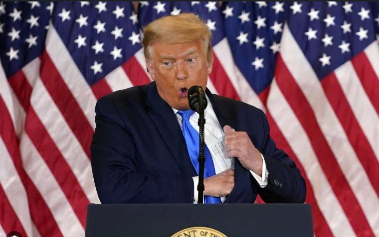Trump says Americans want him to run yet again