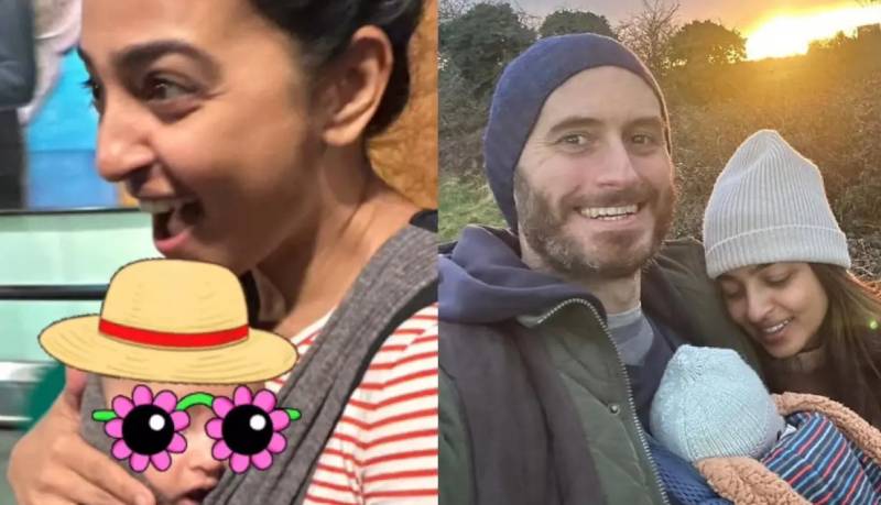 Radhika Apte returns to Mumbai with her baby girl, shares adorable first pic