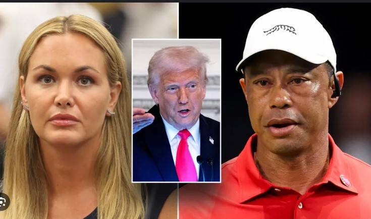 Trump 'happy' that Tiger Woods is dating former daughter-in-law
