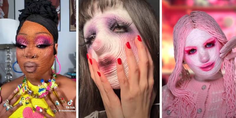 Creepy ‘Yarn Doll Makeup’ trend takes over TikTok, leaving viewers unsettled