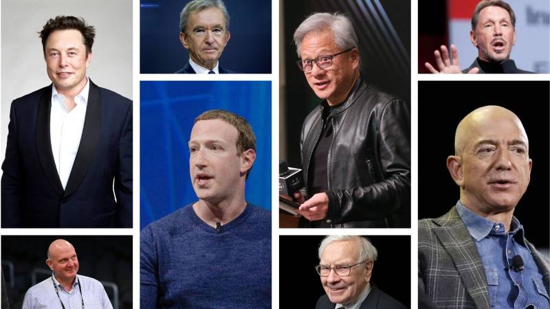 Elon Musk reclaims top spot as global billionaire wealth surpasses $16 trillion