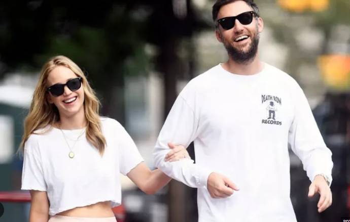 Jennifer Lawrence and Cooke Maroney welcome their second child