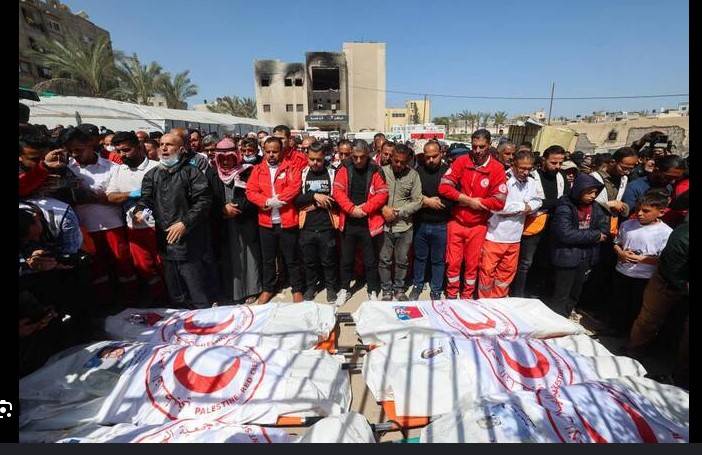 Gaza mass grave underscores 'war without limits', says UN official