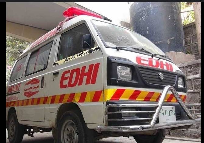 Girl injured after hit by Edhi ambulance in Karachi