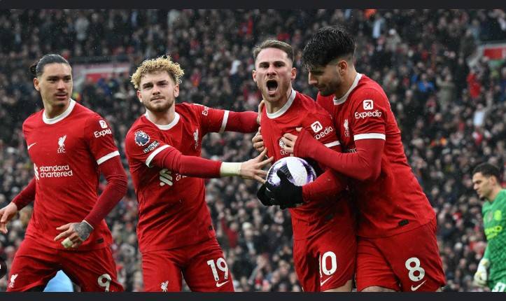 Liverpool march towards title as Man City face Man Utd