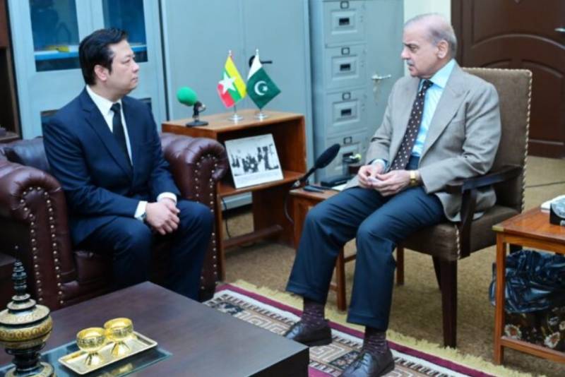 PM Shehbaz visits Myanmar embassy, conveys condolences