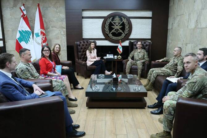 Lebanese officials discuss south Lebanon with visiting US envoy