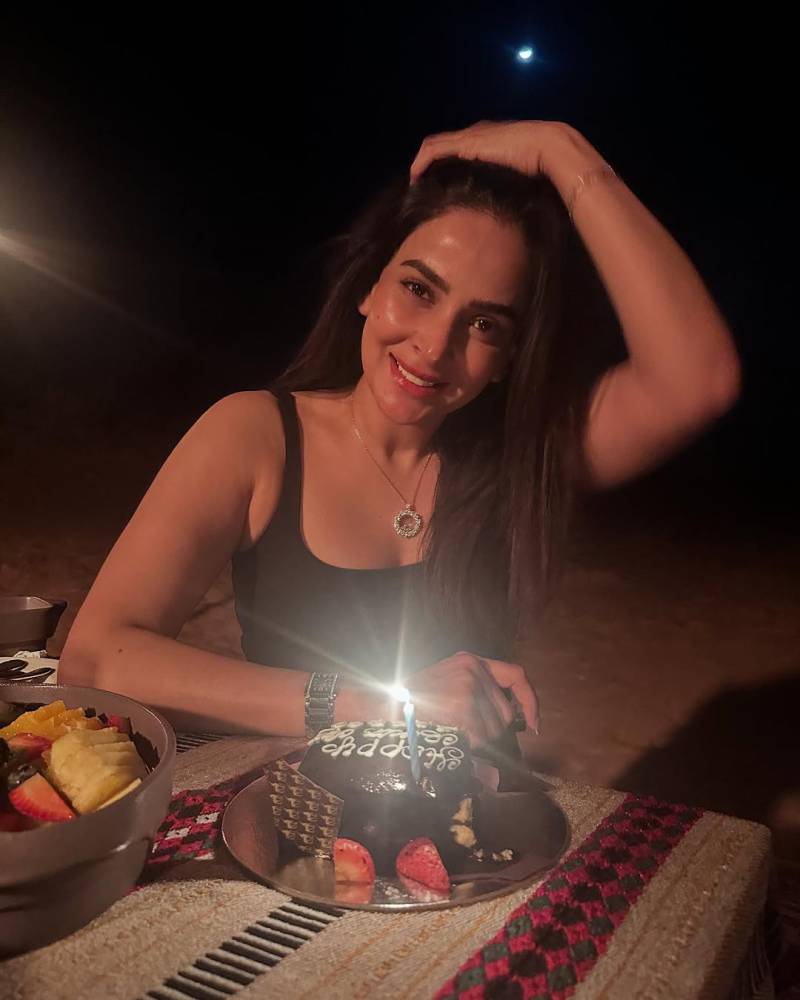 Saba Qamar celebrates 41st birthday in calm and intimate way