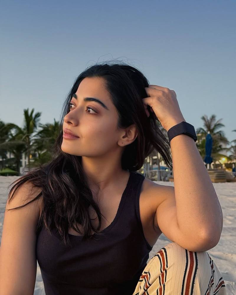 Some beach, some sand: Rashmika Mandanna celebrates 29th birthday