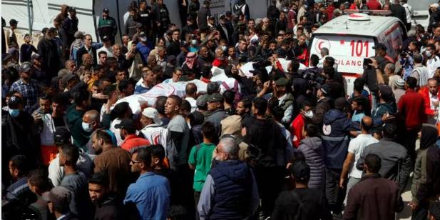 Video shows last moments for slain Gaza aid workers, Red Crescent says