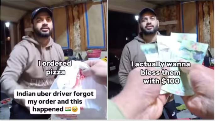 Pakistani immigrant’s gesture towards Indian Uber Eats driver wins hearts
