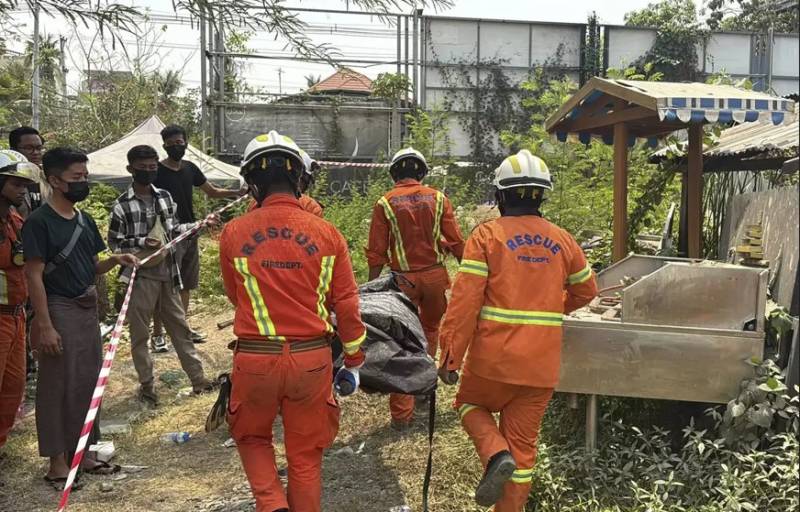 Rain complicates recovery in quake-hit Myanmar as death toll rises