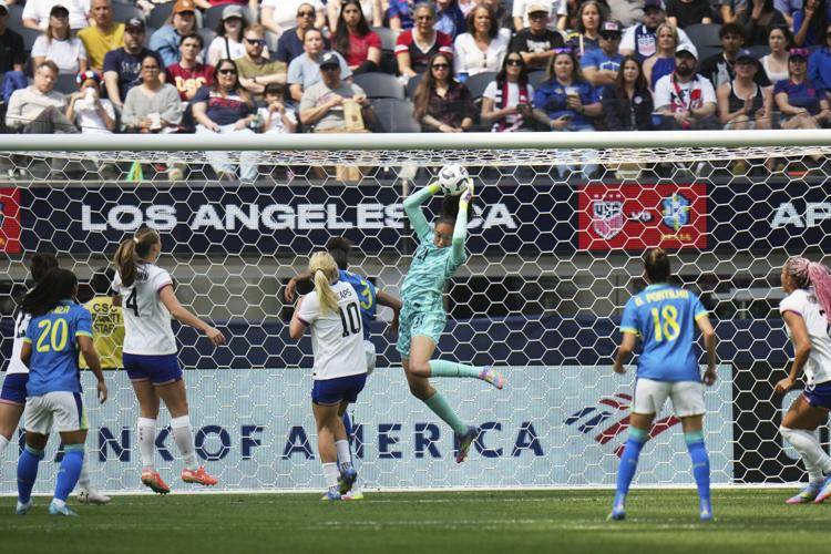Rodman on target as USA beat Brazil in Olympic rematch
