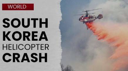 South Korean pilot killed in firefighting helicopter crash