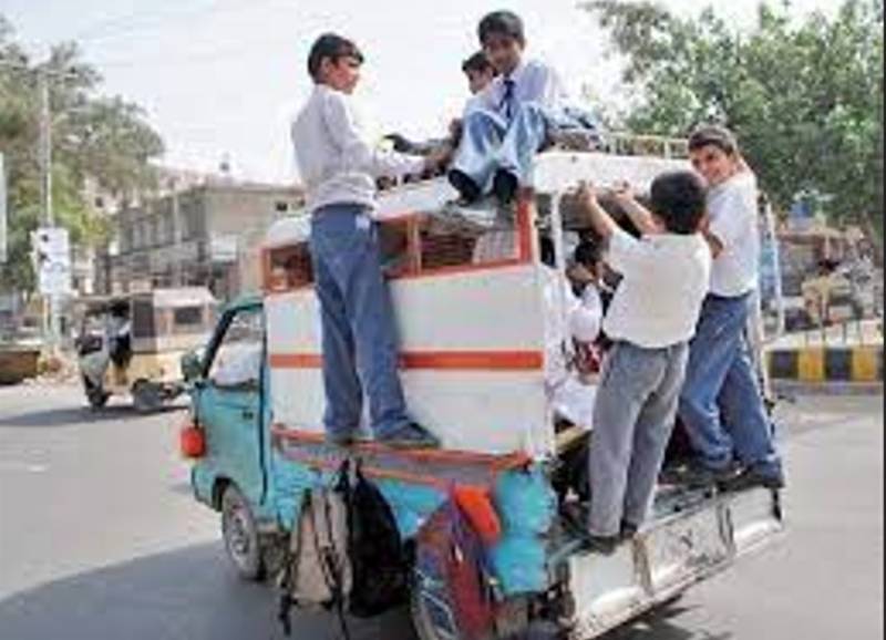 14 students injured as school van overturns in Lahore