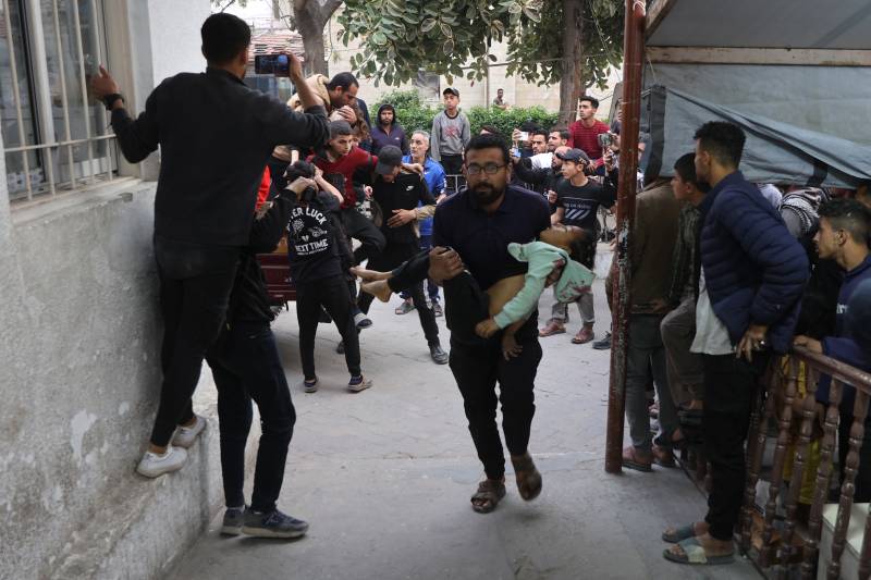 Gaza rescuers say at least 44 killed in Israeli strikes Sunday
