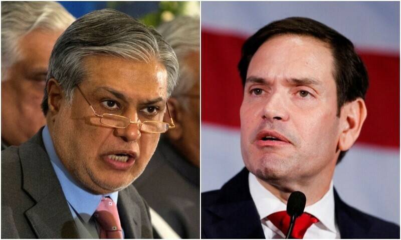 Ishaq Dar makes first contact with US Secretary of State Marco Rubio