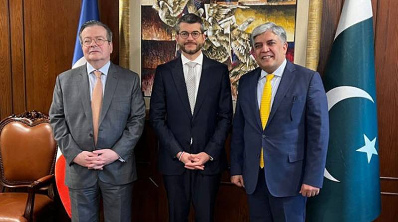 Pakistan, France reiterate resolve to strengthen bilateral ties