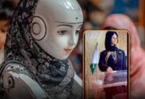Karachi school launches robotic teacher ‘Saha’