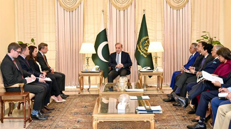 US delegation calls on PM Shehbaz, discusses ways to enhance mutual cooperation