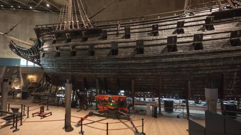 Race to save Sweden's 17th century warship in preservation project