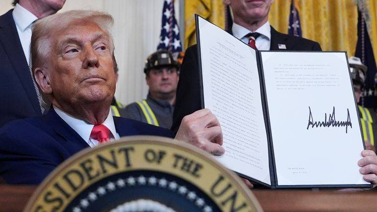 Trump's new tariffs take effect, with 104% on Chinese goods