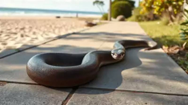 Sydney on alert for escaped boa constrictor