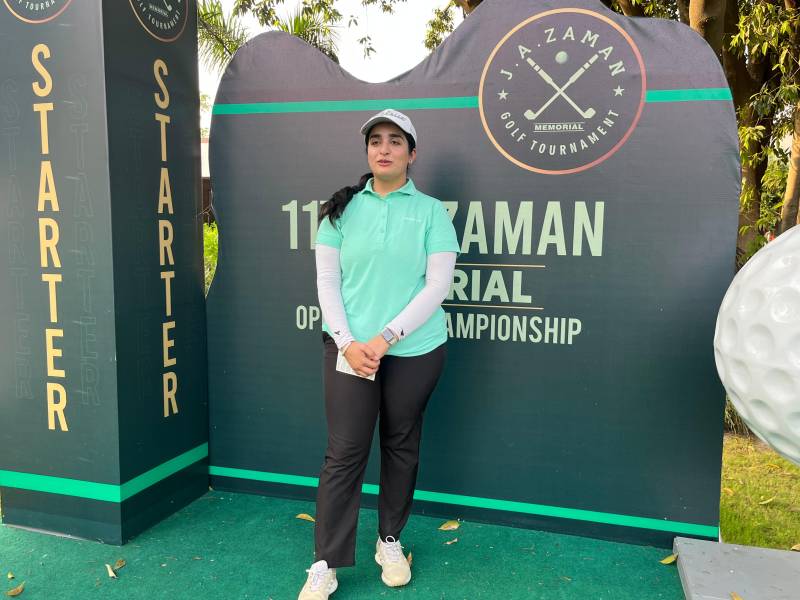Parkha Ijaz and Shabbir shine in JA Zaman Memorial Golf Championship 2025