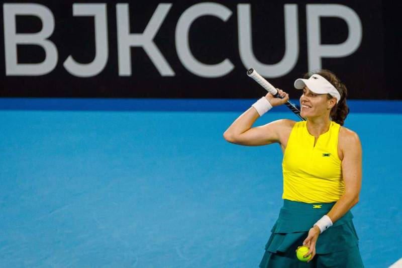 Australia beat Colombia to end BJK Cup bid on winning note