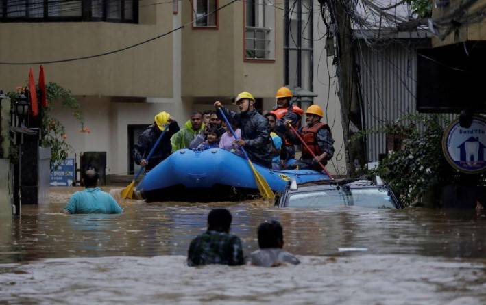 100 killed in thunderstorms in India, Nepal