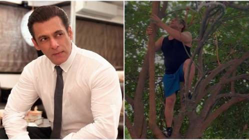 Salman Khan silences fitness doubts by effortlessly climbing tall tree 