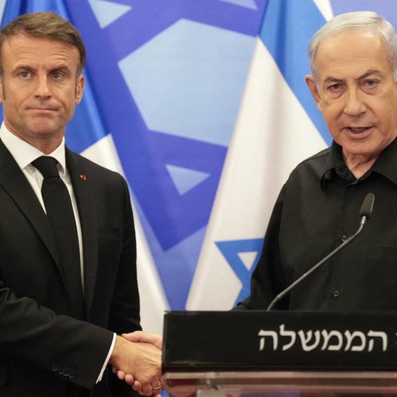 Israel PM says Macron 'gravely mistaken' in promoting Palestinian state