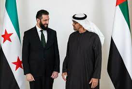 UAE president says wants to support Syria reconstruction