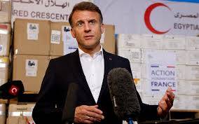Macron urges 'reform' of Palestinian Authority to run Gaza without Hamas