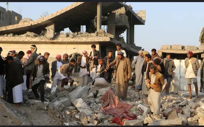 Yemen's Huthis say seven killed in US strikes west of Sanaa