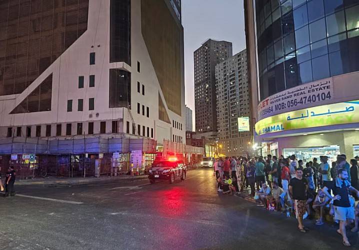 Four jumped to death in Sharjah building fire
