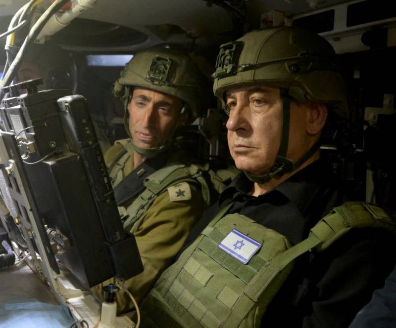 Israel's Netanyahu visited Gaza Tuesday: PM's office