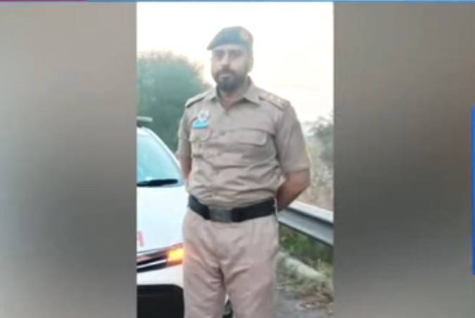 Motorway Police inspector dies after mobile van hit by truck