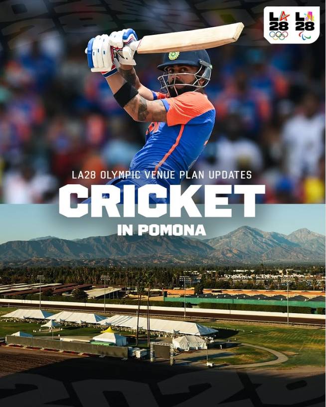 Pomona Fairplex to host historic Olympic 2028 cricket matches 