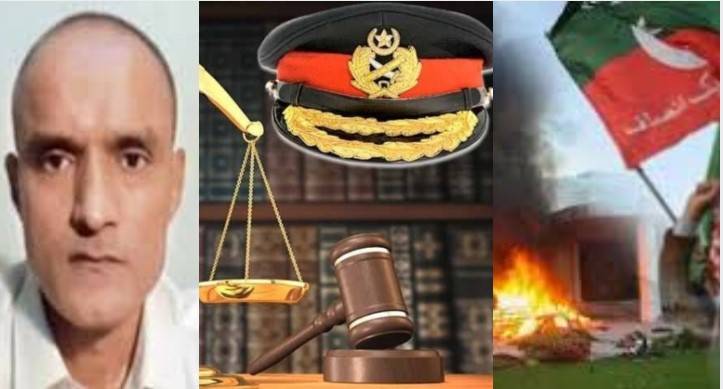SC hears comparison between Kulbhushan, May 9 accused military trials