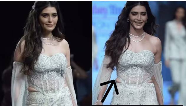 Karishma Tanna fires back at stylist for pointing out her belly bulge during ramp walk