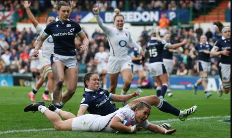 England thrash Scotland to set up France Grand Slam showdown