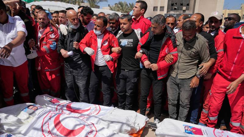 Israel army probe says no 'indiscriminate fire' in killing of Gaza medics