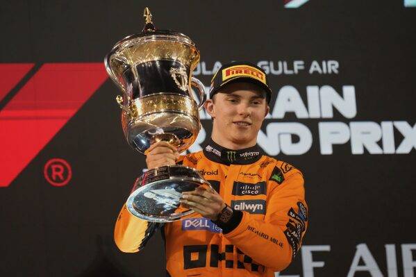 Piastri wins Saudi Arabian Grand Prix, Verstappen second